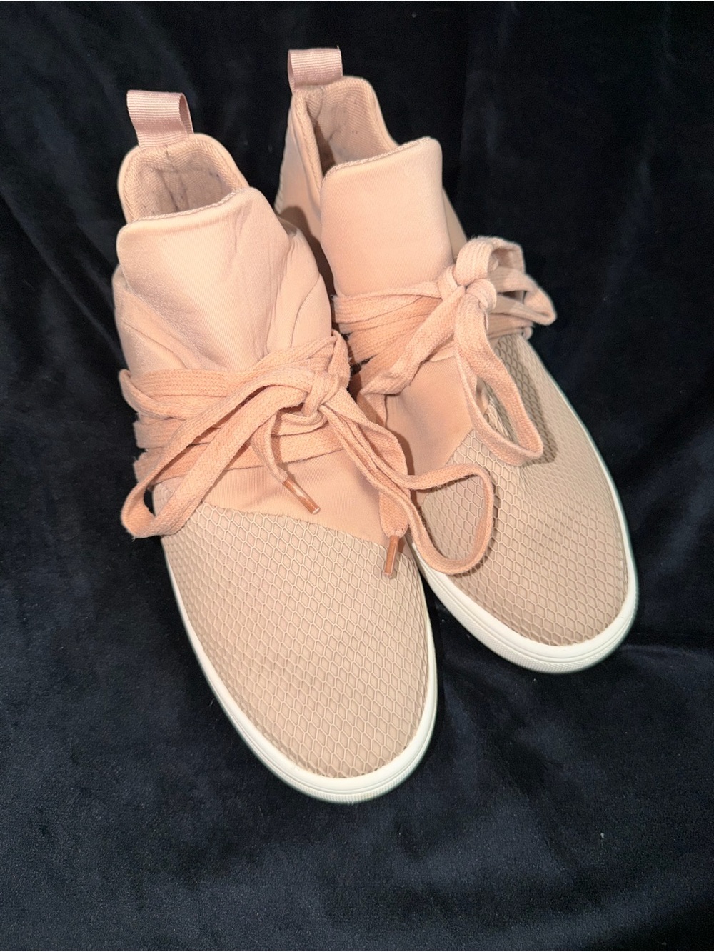 Steve Madden Women's High-Top Sneakers in Blush